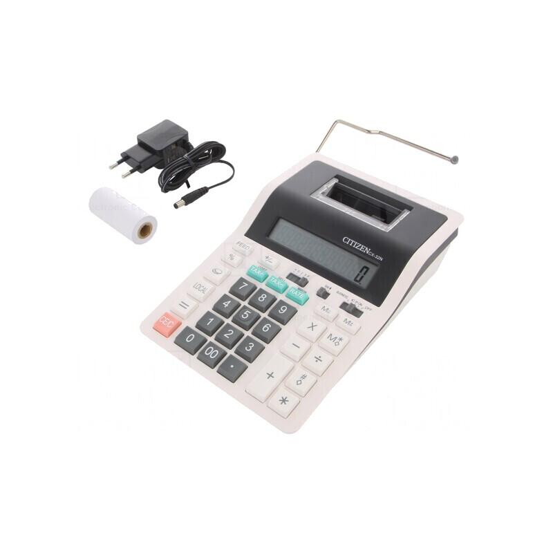 Calculator cu Funcție de Imprimare CX32N | Electronic-mag.ro | Componente Electronice