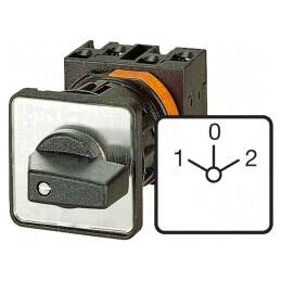 Comutator reversibil cu came 32A 3P 1-0-2 | Electronic-mag.ro | Componente Electronice