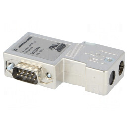 Conector D-Sub 9-PIN 90° Terminal Șurub Pe Cablu | Electronic-mag.ro | Componente Electronice