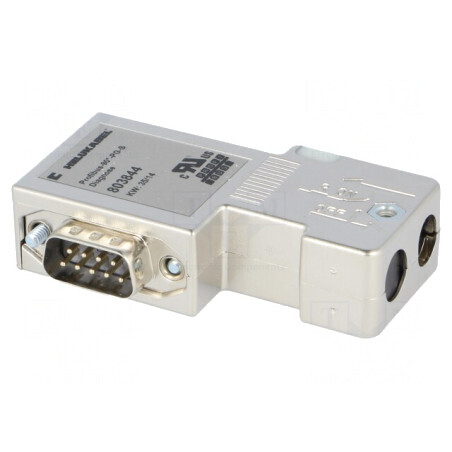 Conector D-Sub 9-PIN 90° Terminal Șurub Pe Cablu | Electronic-mag.ro | Componente Electronice