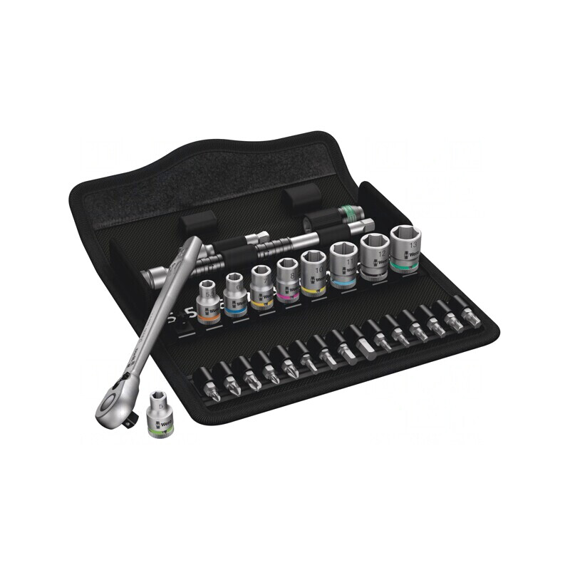 Set Chei Tubulare 1/4 28 Bucăți | Electronic-mag.ro | Componente Electronice