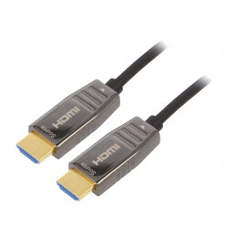 Cablu Optic HDMI 2.1 HDCP 2.2 20m | Electronic-mag.ro | Componente Electronice