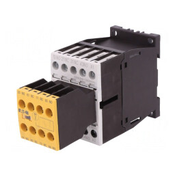 Contactor 3P 6A cu 4NC și 4NO 230/240V | Electronic-mag.ro | Componente Electronice