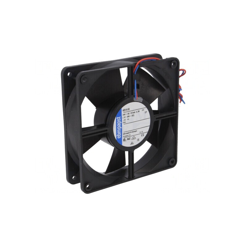Ventilator DC Axial 24V 119x119x32mm 170m3/h 45dBA | Electronic-mag.ro | Componente Electronice Ventilator DC Axial 24V 119x119x32mm 170m3/h 45dBA | Electronic-mag.ro | Componente Electronice