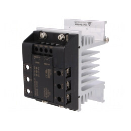 Releu semiconductor 15A 3-fazat 48-480VAC 130mm | Electronic-mag.ro | Componente Electronice