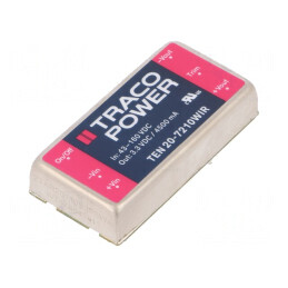 Convertor DC/DC 20W, 43-160V la 3.3V 4500mA | Electronic-mag.ro | Componente Electronice