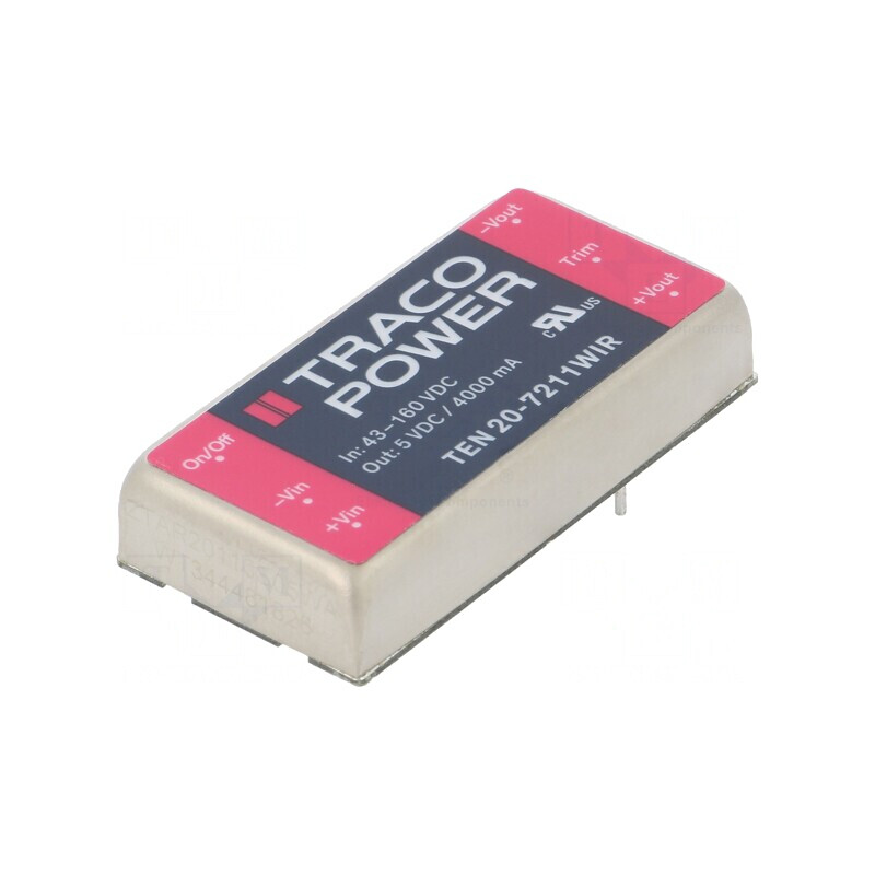 Convertor DC/DC 20W 43-160V la 5V 4A | Electronic-mag.ro | Componente Electronice Convertor DC/DC 20W 43-160V la 5V 4A | Electronic-mag.ro | Componente Electronice