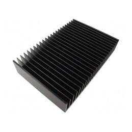 Radiator Extrudat Negru 200x300x60mm 0,26K/W | Electronic-mag.ro | Componente Electronice