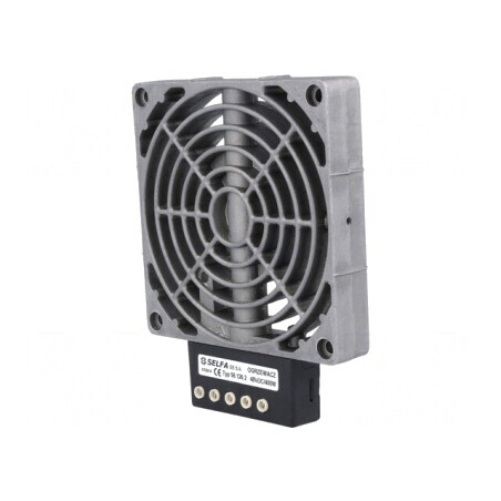 Aparat de încălzire cu radiator 400W 48V pentru șină DIN | Electronic-mag.ro | Componente Electronice