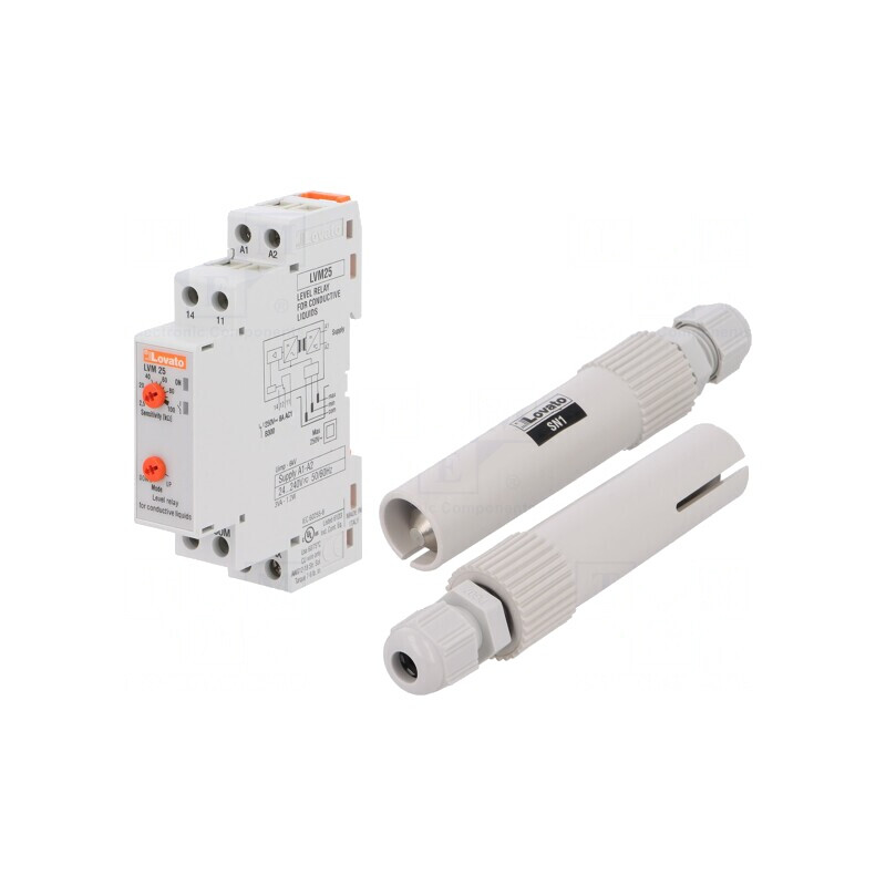 Releu Monitorizare Nivel 24-240V AC/DC LVMKIT25 | Electronic-mag.ro | Componente Electronice