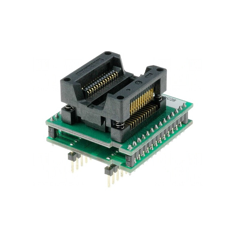 Adaptor DIL28-SO28 300mils ZIF | Electronic-mag.ro | Componente Electronice