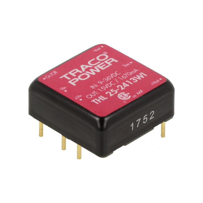 Convertor DC/DC 25W 9-36V la 15V 1.67A | Electronic-mag.ro | Componente Electronice Convertor DC/DC 25W 9-36V la 15V 1.67A | Electronic-mag.ro | Componente Electronice
