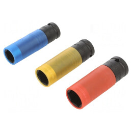 Set Chei Tubulare Impact 1/2" pentru Roți 6 Puncte | Electronic-mag.ro | Componente Electronice