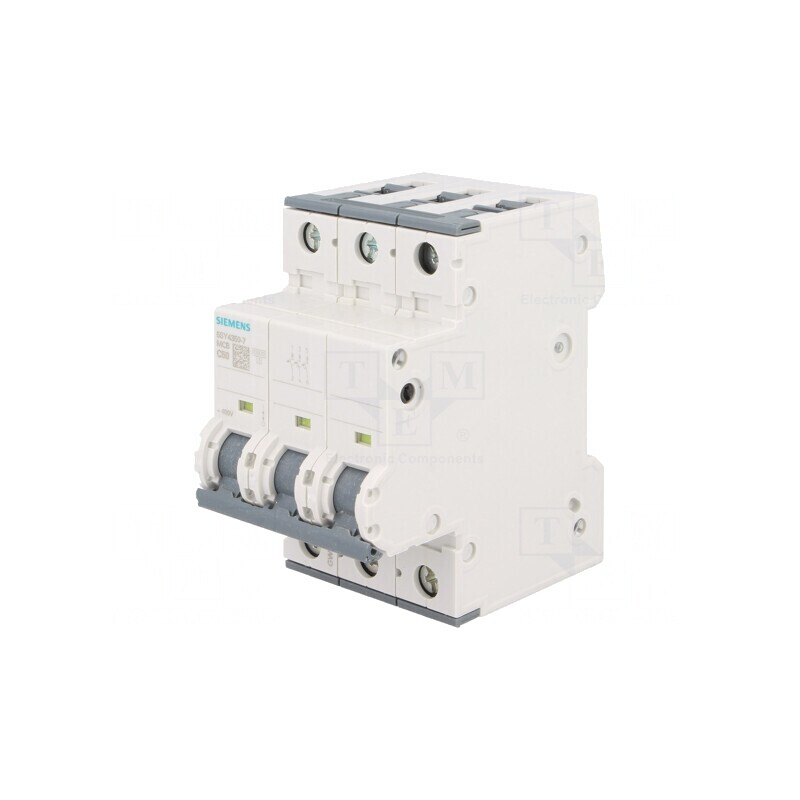 Întrerupător de supracurent 50A 3 Poli 230/400VAC 10kA | Electronic-mag.ro | Componente Electronice