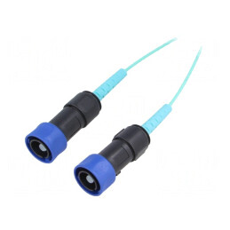 Patch Cord Fibră Optică Simplex Multimod Baionetă | Electronic-mag.ro | Componente Electronice