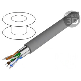 Cablu Alpha Essential C&C 4x2x22AWG Ecranat PVC | Electronic-mag.ro | Componente Electronice