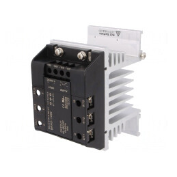 Releu Semiconductor 30A 3-Fazat 48-480VAC | Electronic-mag.ro | Componente Electronice