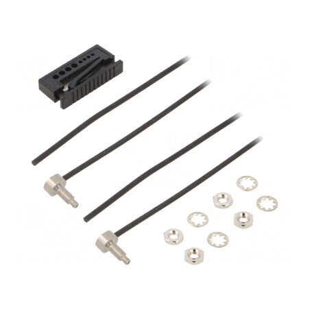 Senzor fibră optică 0-460mm emițător-receptor | Electronic-mag.ro | Componente Electronice