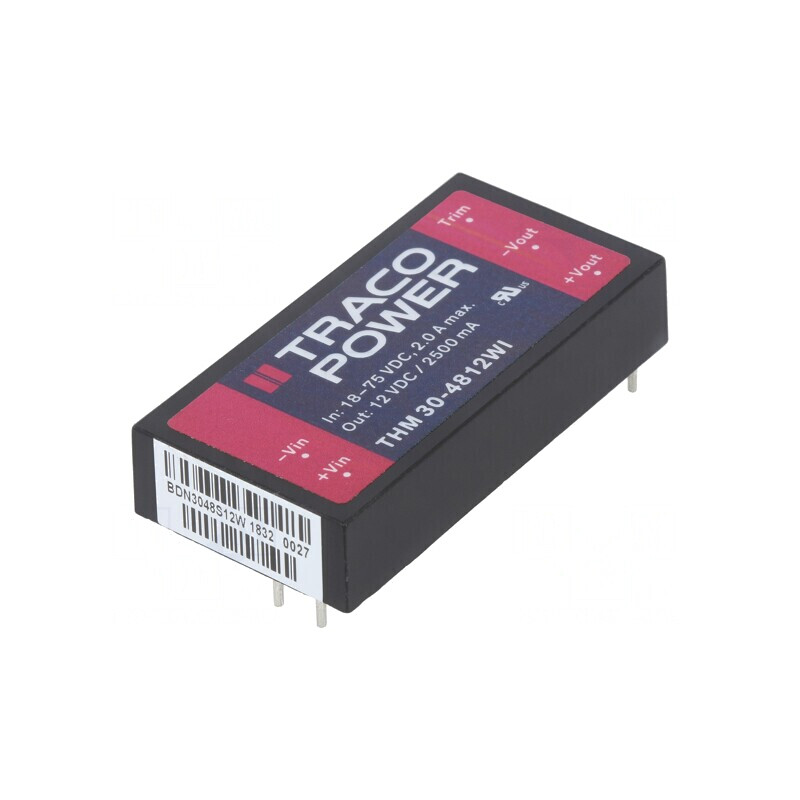 Convertor DC/DC 30W 18-75V la 12V 2.5A | Electronic-mag.ro | Componente Electronice Convertor DC/DC 30W 18-75V la 12V 2.5A | Electronic-mag.ro | Componente Electronice