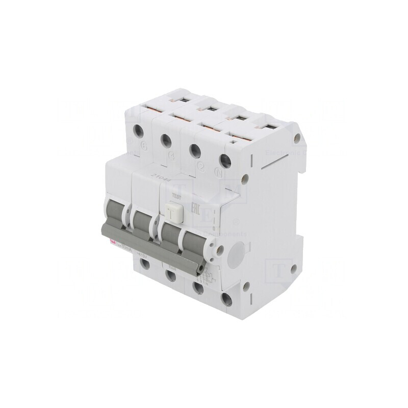 Întrerupător RCBO 16A 30mA 3 Poli 230/400V | Electronic-mag.ro | Componente Electronice