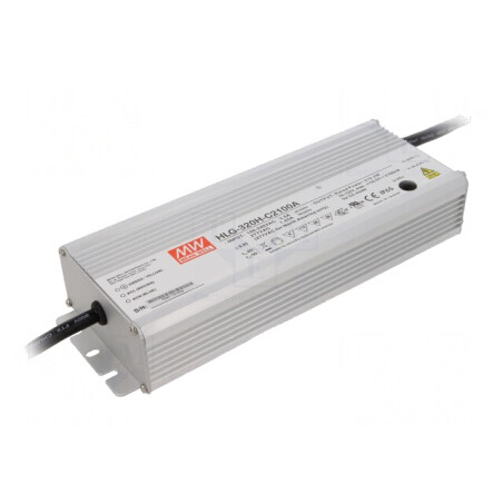 Alimentator LED 320W IP65 HLG-320H-C2100A | Electronic-mag.ro | Componente Electronice