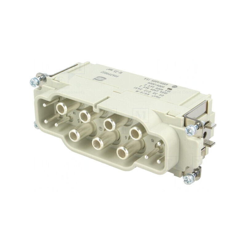 Conector HDC Han-Com Han K Inserturi Contact Tată | Electronic-mag.ro | Componente Electronice