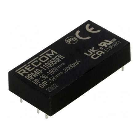 Convertor DC/DC 40W 36-160V la 5V 8A | Electronic-mag.ro | Componente Electronice