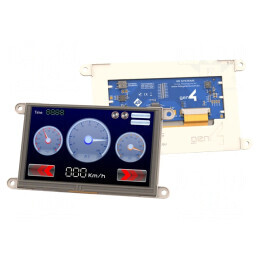 Ecran TFT 5" 800x480 LED 400cd/m2 | Electronic-mag.ro | Componente Electronice