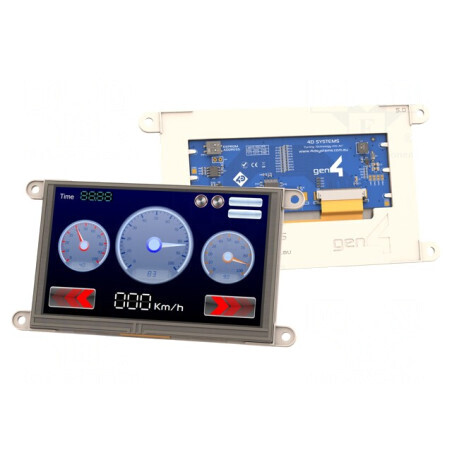 Ecran TFT 5" 800x480 LED 400cd/m2 | Electronic-mag.ro | Componente Electronice
