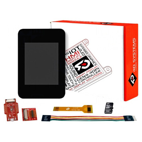 Display TFT 2 inch 176x220 14kBRAM GPIO I2C-Master 5V | Electronic-mag.ro | Componente Electronice