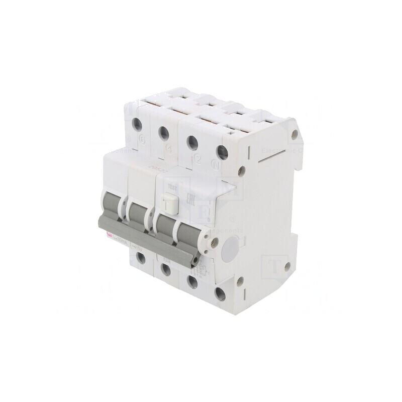 Întrerupător RCBO 25A 30mA 3 Poli 230/400V | Electronic-mag.ro | Componente Electronice
