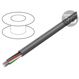 Cablu Alpha Essential 6x18AWG 30,5m Cu 300V | Electronic-mag.ro | Componente Electronice