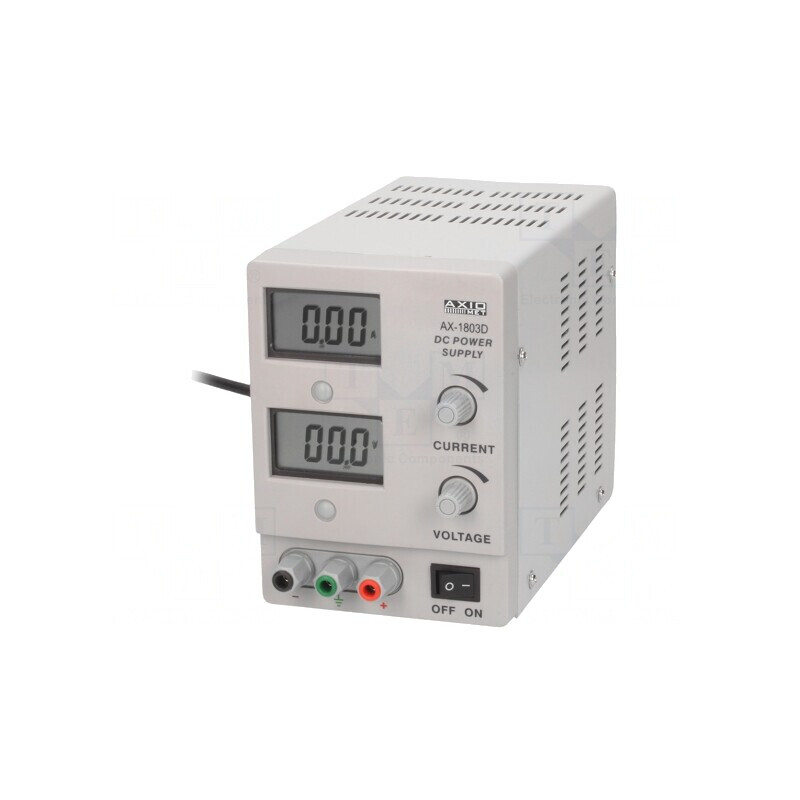 Alimentator Liniar de Laborator 0-18V 0-3A AX-1803D | Electronic-mag.ro | Componente Electronice Alimentator Liniar de Laborator 0-18V 0-3A AX-1803D | Electronic-mag.ro | Componente Electronice