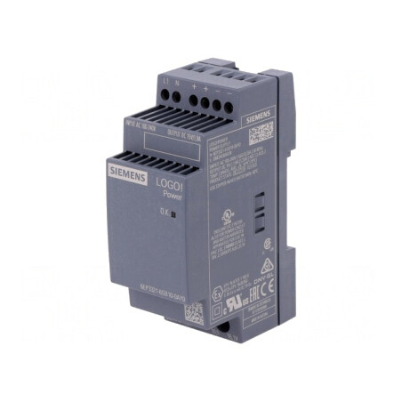 Alimentator DIN 28,5W 15VDC 1,9A IP20 | Electronic-mag.ro | Componente Electronice