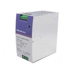 Alimentator pulsatoriu 240W 24VDC 10A IP20 pentru şină DIN | Electronic-mag.ro | Componente Electronice