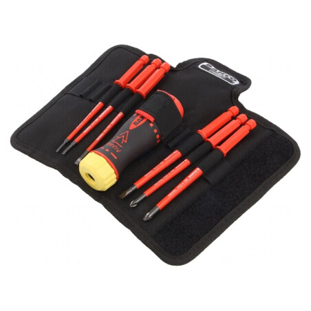 Kit Șurubelnițe Izolate 1kVAC 7 Bucăți | Electronic-mag.ro | Componente Electronice