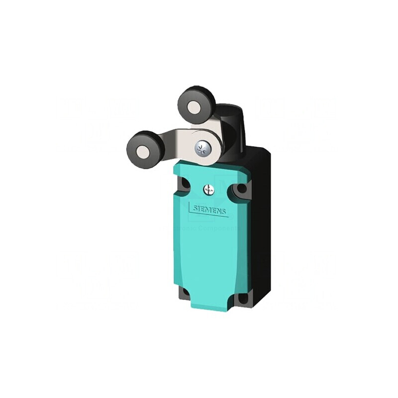 Limitator cursă manetă dublă cu rolă din plastic 19mm, 27mm | Electronic-mag.ro | Componente Electronice