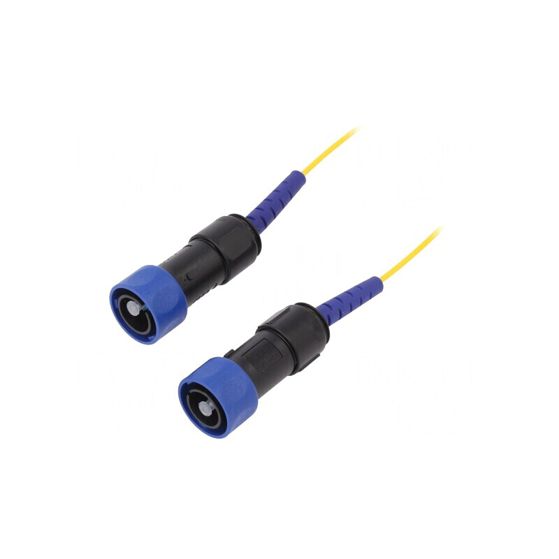 Patch cord fibră optică simplex monomod SM baionetă | Electronic-mag.ro | Componente Electronice