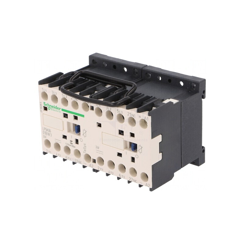 Contactor Reversibil 3 Poli cu 3 Contacte NC LP5K0601BW3 | Electronic-mag.ro | Componente Electronice