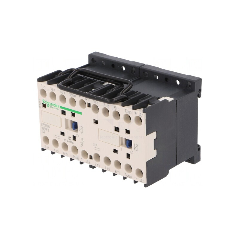 Contactor Reversibil 3 Poli cu 3 Contacte Auxiliare NO | Electronic-mag.ro | Componente Electronice