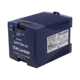 Alimentator Pulsatoriu DIN 100W 24VDC 4.2A | Electronic-mag.ro | Componente Electronice