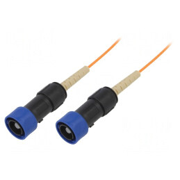 Patch Cord Fibră Optică Simplex Multimod Baionetă | Electronic-mag.ro | Componente Electronice
