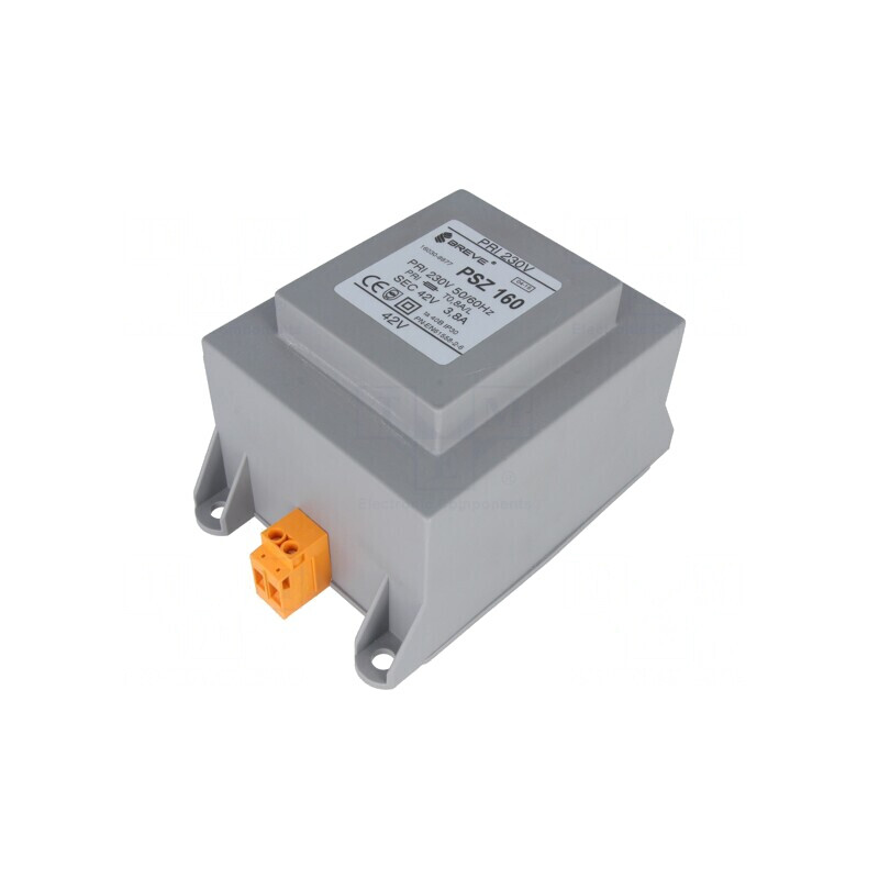 Transformator de alimentare 160VA 230VAC 42V pentru șină DIN | Electronic-mag.ro | Componente Electronice