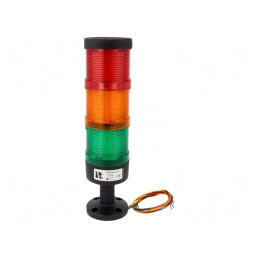 Coloană de Semnalizare LED 230VAC IP65 LT70 | Electronic-mag.ro | Componente Electronice