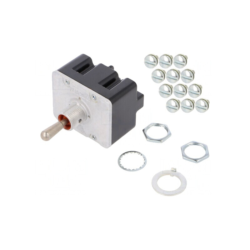 Comutator Basculant 4PDT (ON)-OFF-(ON) 6A/230VAC IP67 | Electronic-mag.ro | Componente Electronice Comutator Basculant 4PDT (ON)-OFF-(ON) 6A/230VAC IP67 | Electronic-mag.ro | Componente Electronice