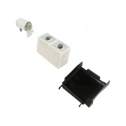 Etichetă Argintie cu Orificiu 30mm x 40mm | Electronic-mag.ro | Componente Electronice