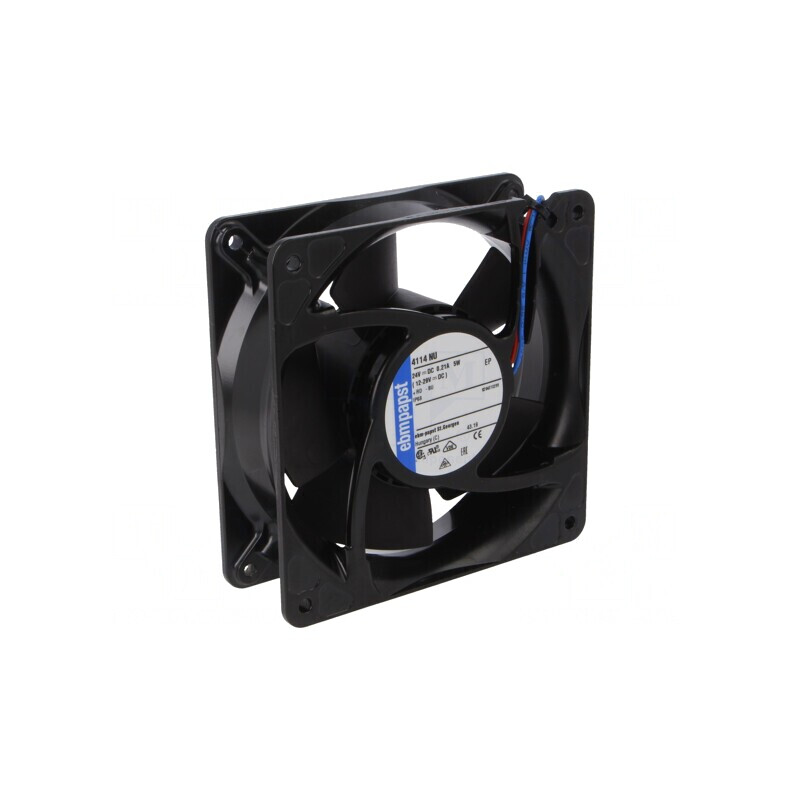 Ventilator axial DC 24V 119x119x38mm IP68 | Electronic-mag.ro | Componente Electronice