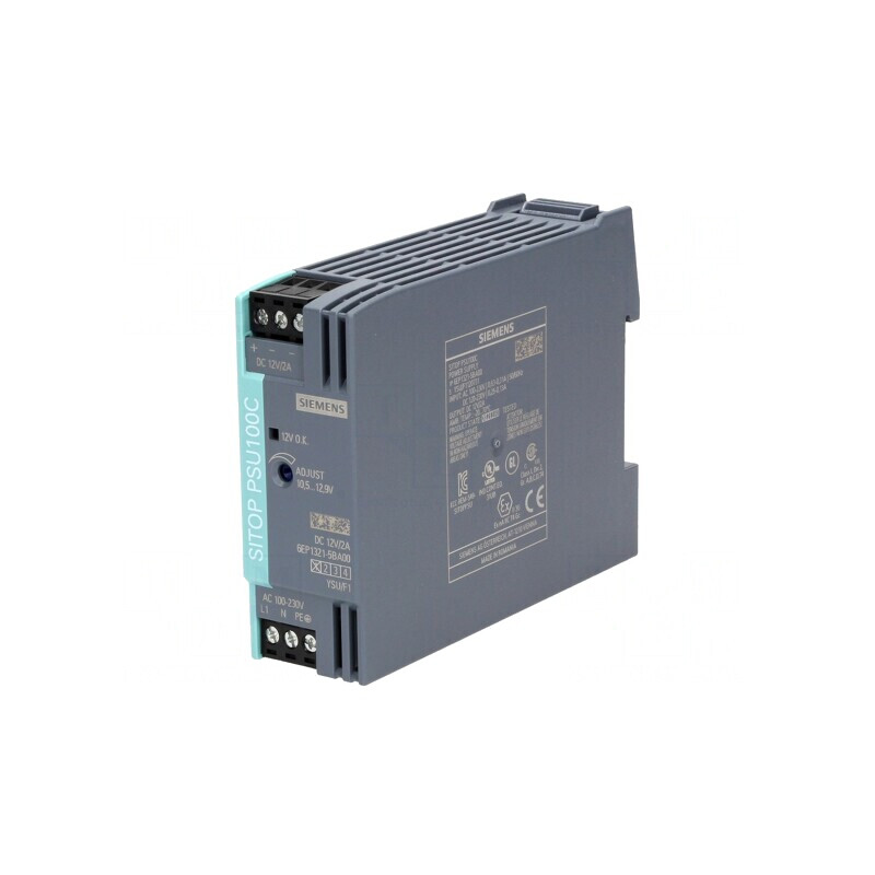 Alimentator Pulsatoriu DIN 24W 12V 2A IP20 | Electronic-mag.ro | Componente Electronice
