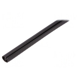 Ecran pentru Orificii și Margini EPDM PVC 10m Negru | Electronic-mag.ro | Componente Electronice