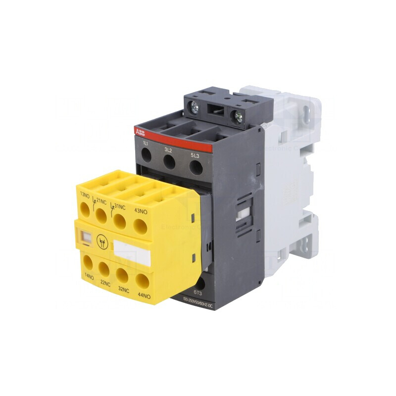 Contactor 3P 26A cu 4 Contacte Auxiliare | Electronic-mag.ro | Componente Electronice